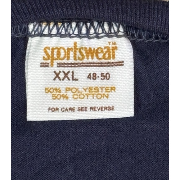 Vintage Wheeling High School Wildcats T Shirt Wheeling WV 2x - Picture 2 of 3